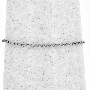 Rolo Link Chain Bracelet 7"